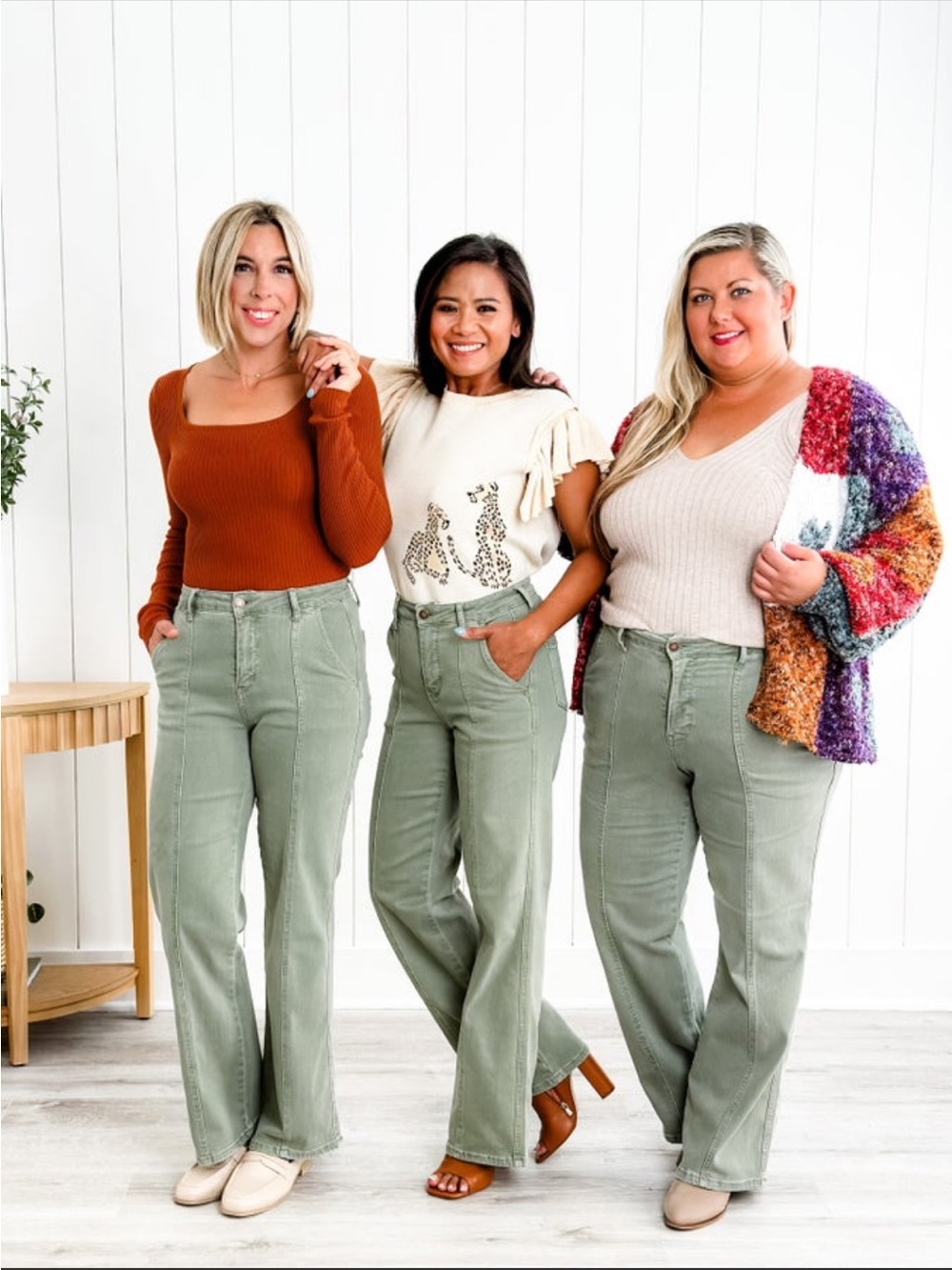 Judy Blue Olive Green Chinos - Straight Leg NWOTS